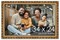 34x24 Solid Wood Antique Picture Frame with UV-Resistant Acrylic & Acid-Free Backing, Available in 4 Finishes: Bronze, Gold, Silver, and Gold with Black